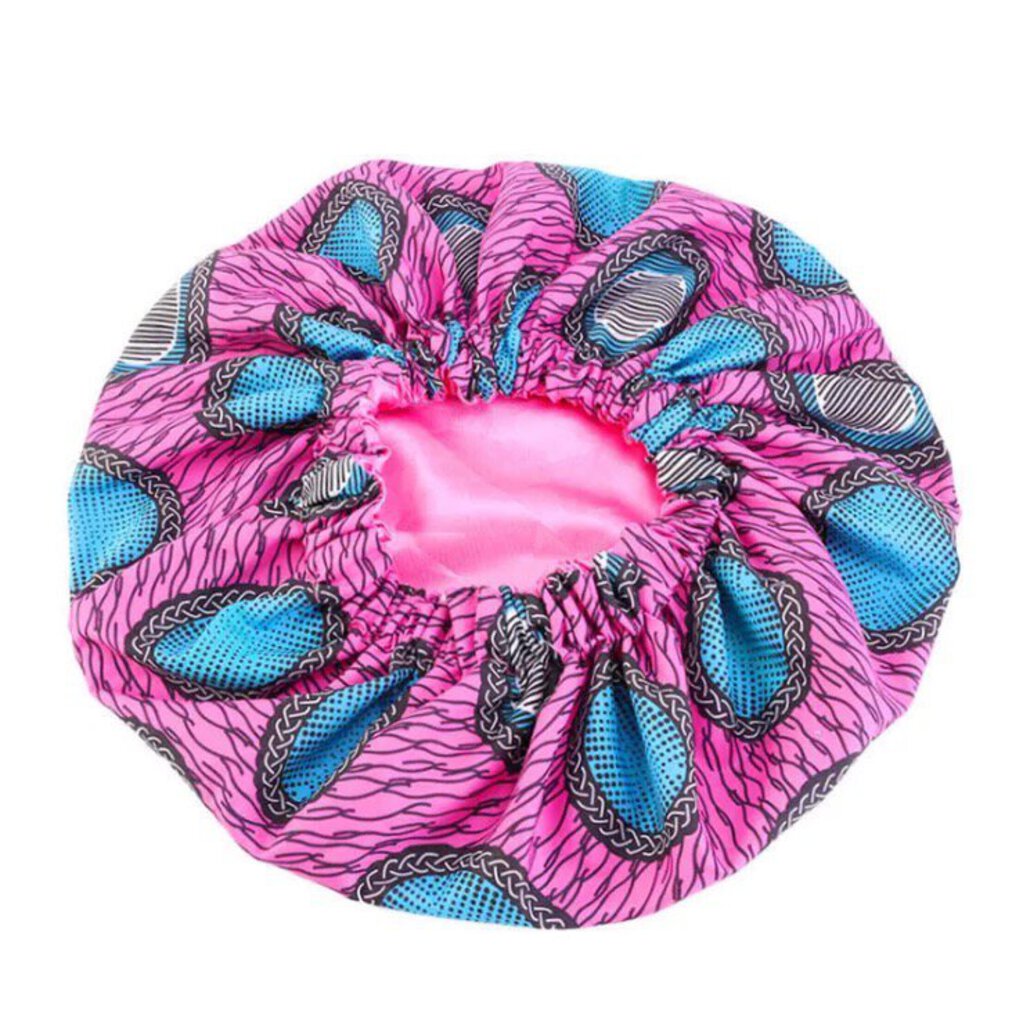 African Print Colorful Bonnet